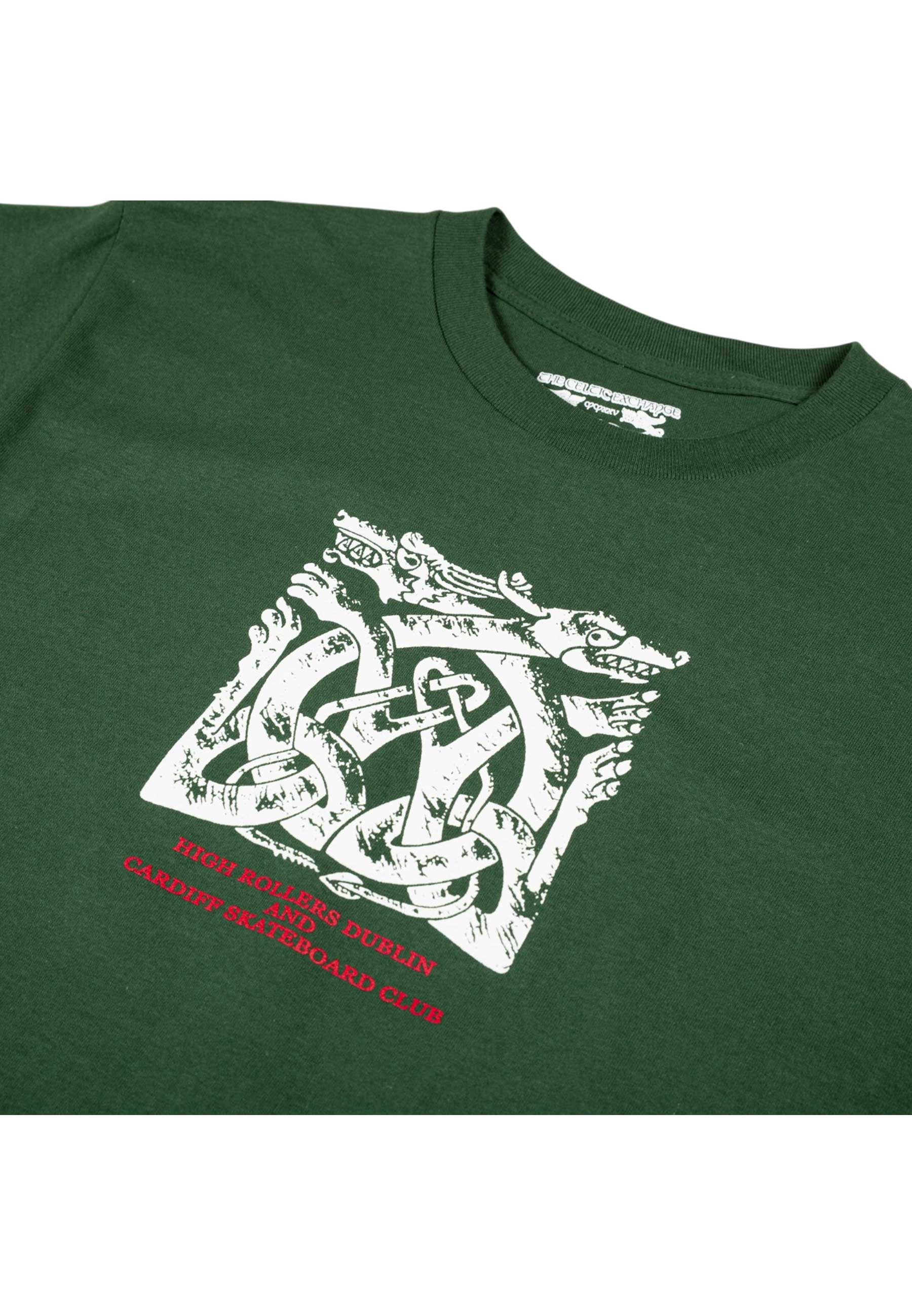 CSC X High Rollers 'The Celtic Exchange' T-Shirt (Forest Green)