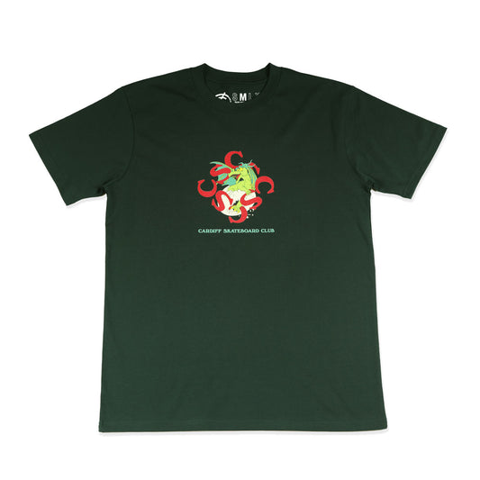 CSC 'Hatch' T-Shirt (Pine Green)