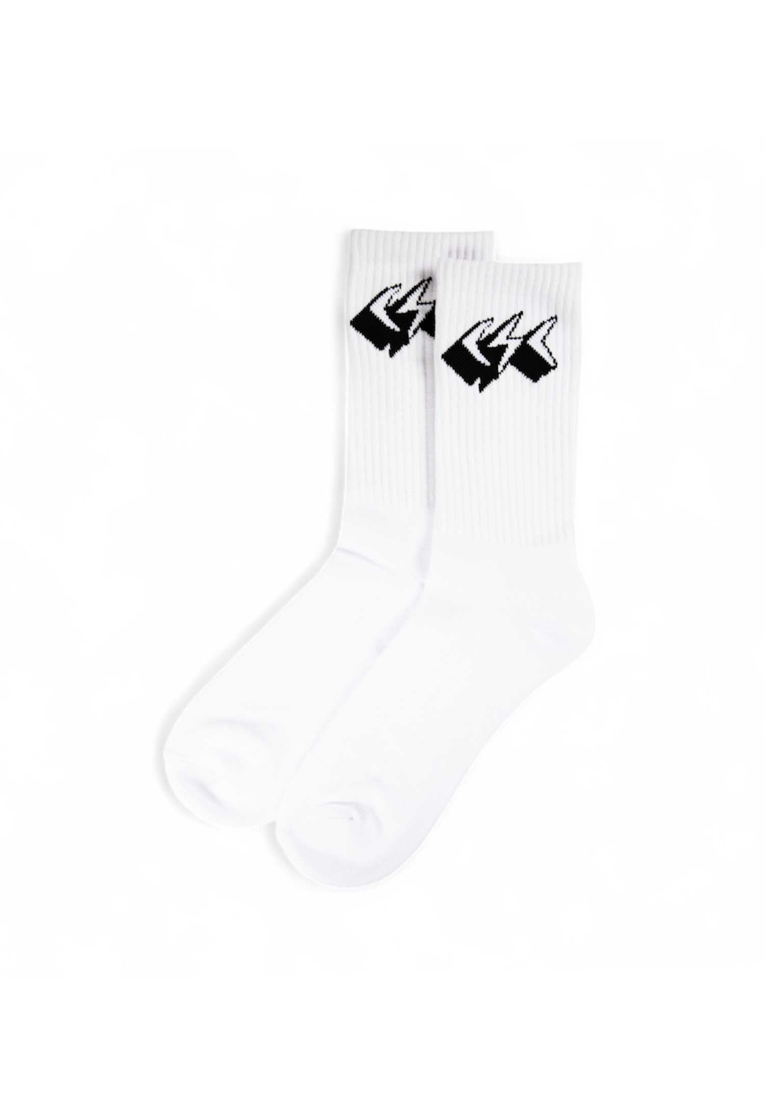 CSC 'Jaggy' Socks (White)