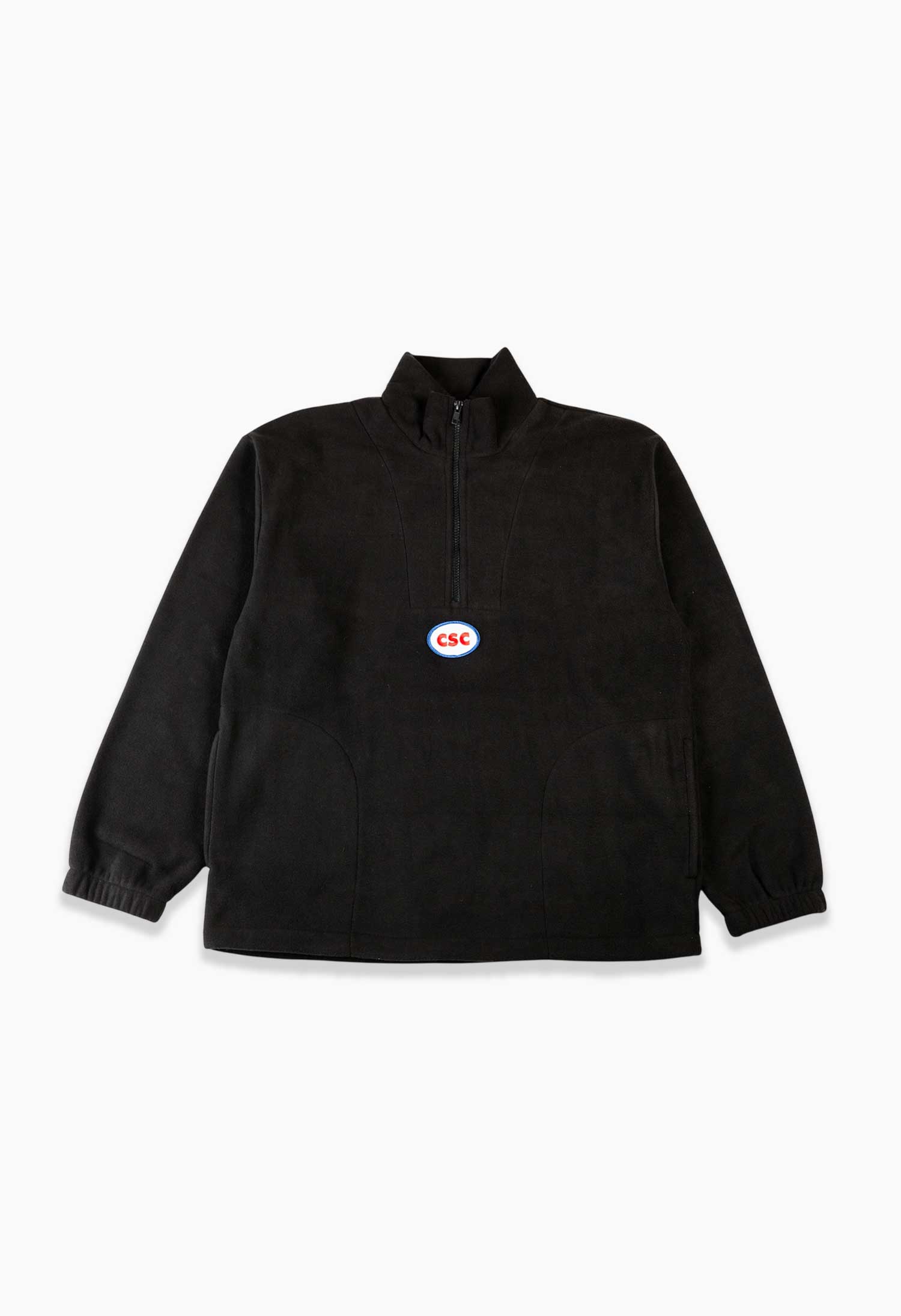 CSC 'Moto' 1/4 Zip Crew (Black)