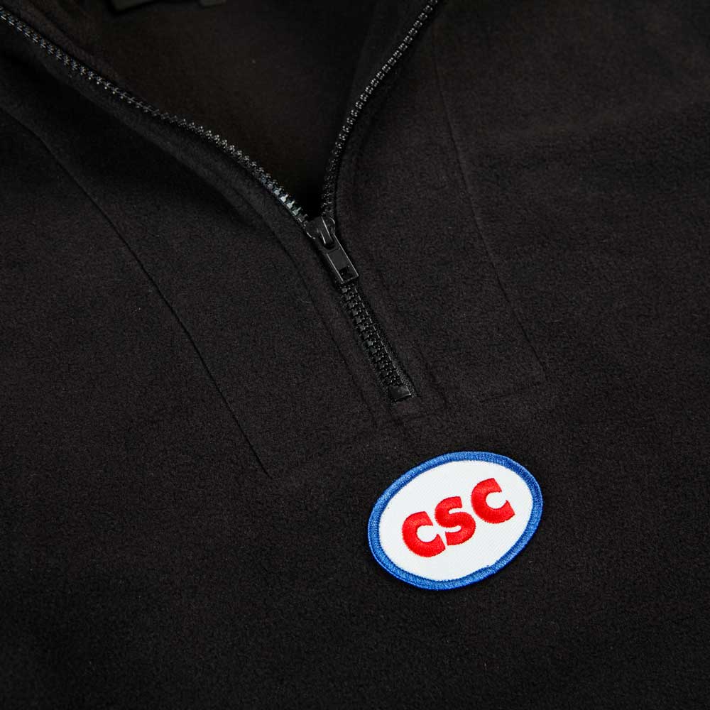 CSC 'Moto' 1/4 Zip Crew (Black)