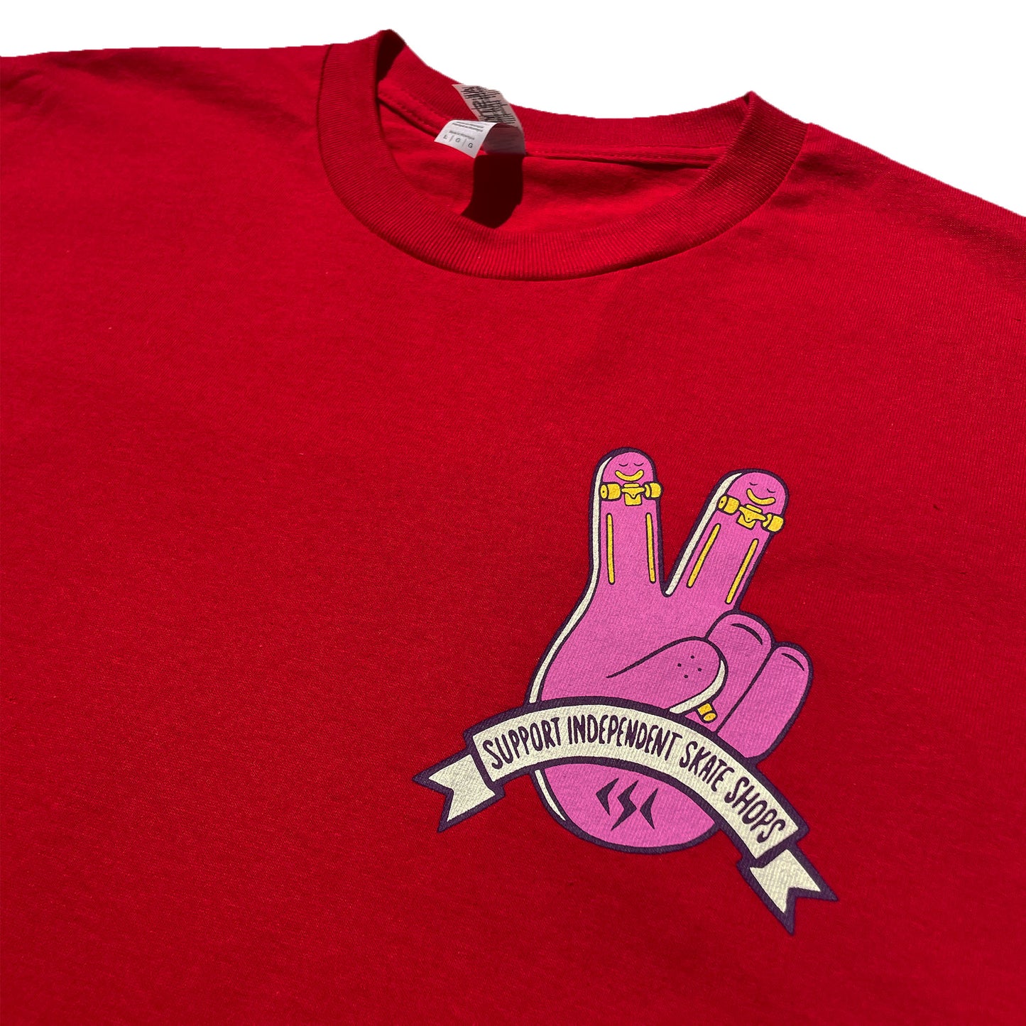 CSC 'Support' T-Shirt (Red)
