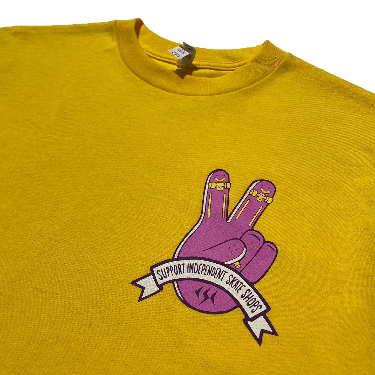 CSC 'Support' T-Shirt (Yellow)