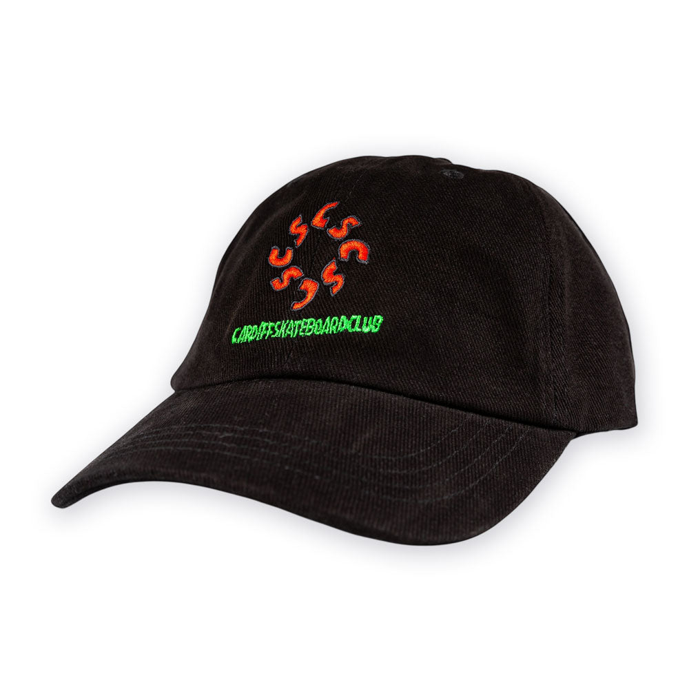 CSC 'Waggy' 6 Panel Cap (Black)