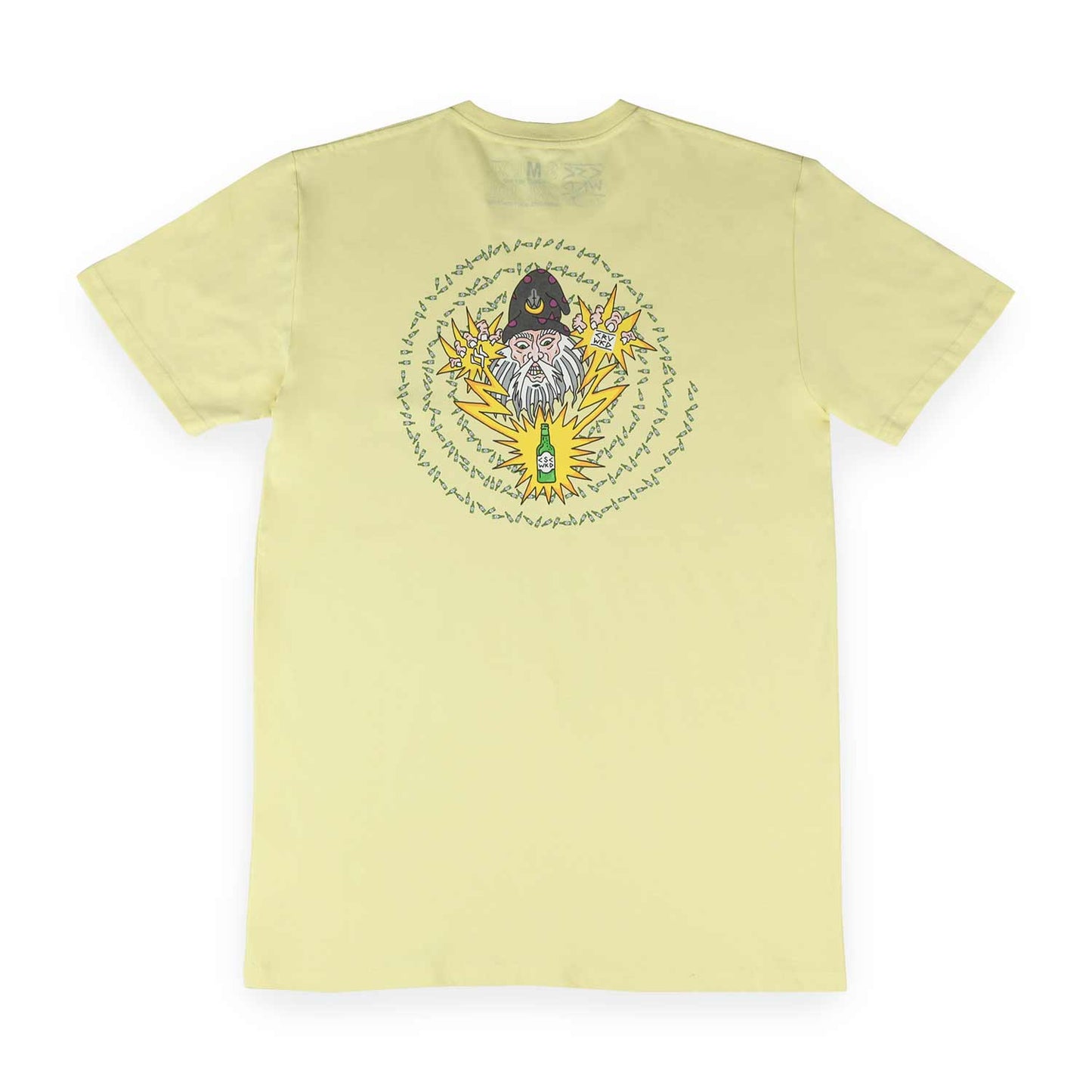 Carve Wicked X CSC 'Wizard' T-Shirt (Lemon)