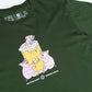Carve Wicked X CSC 'King of Pigs' T-Shirt (Forest Green)