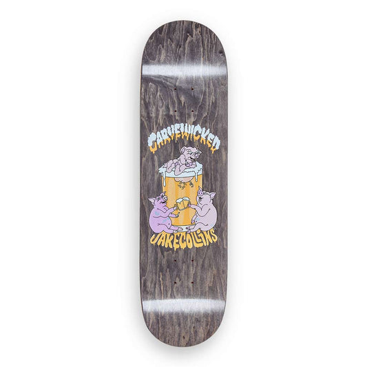 Carve Wicked X CSC 'Jake Collins Pro - King of Pigs' 8.5" Medium Deck (Black)