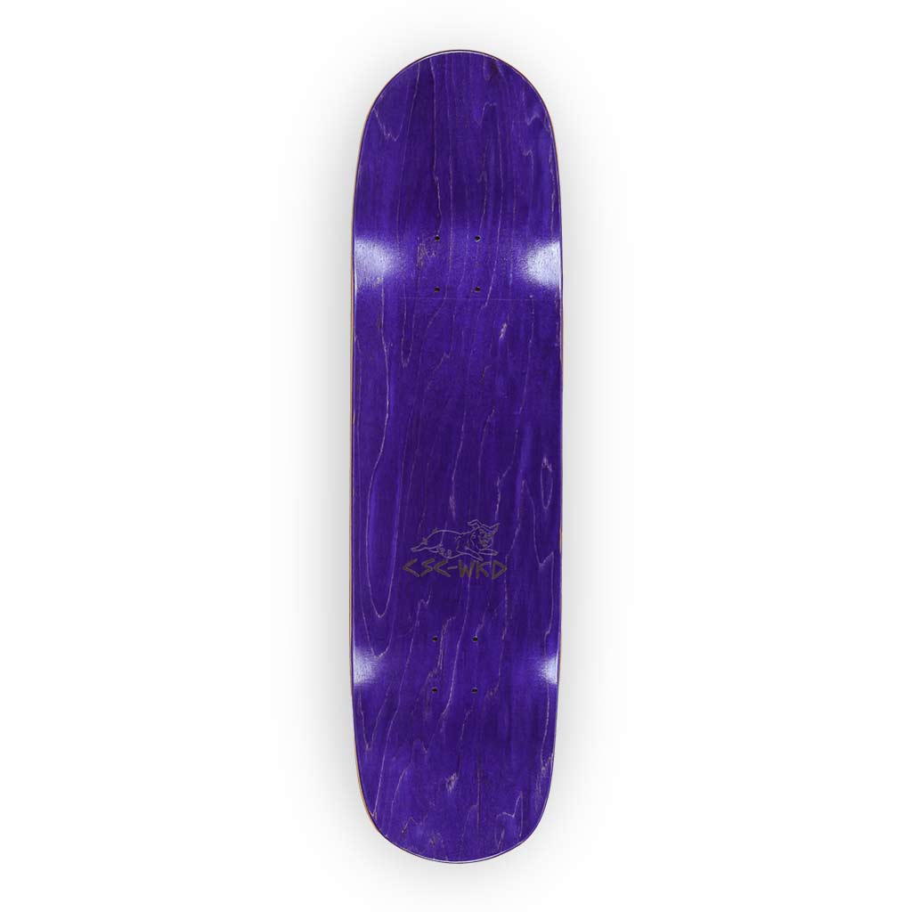 Carve Wicked X CSC 'Jake Collins Pro - King of Pigs' 8.625" Pool Deck (Purple)
