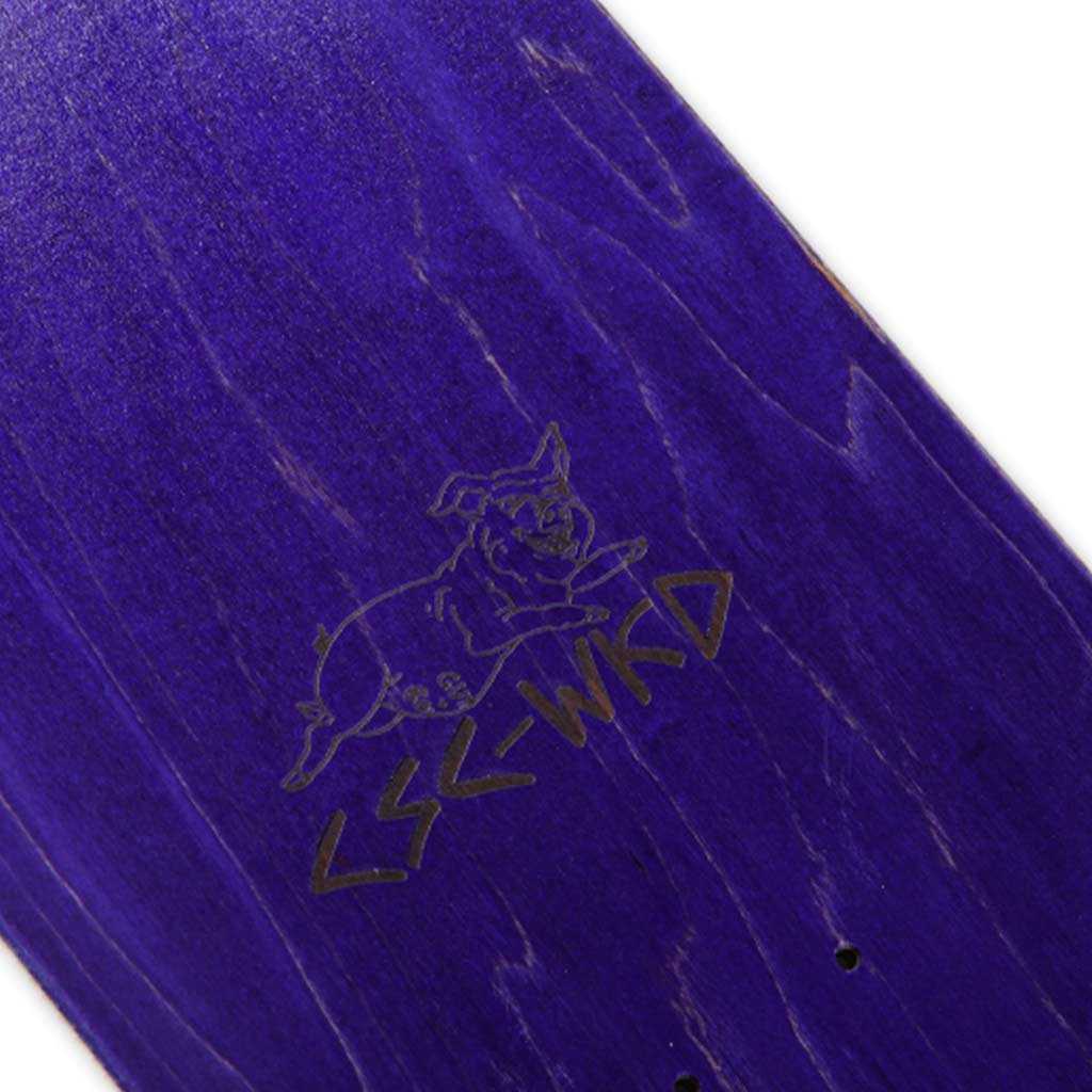 Carve Wicked X CSC 'Jake Collins Pro - King of Pigs' 8.625" Pool Deck (Purple)