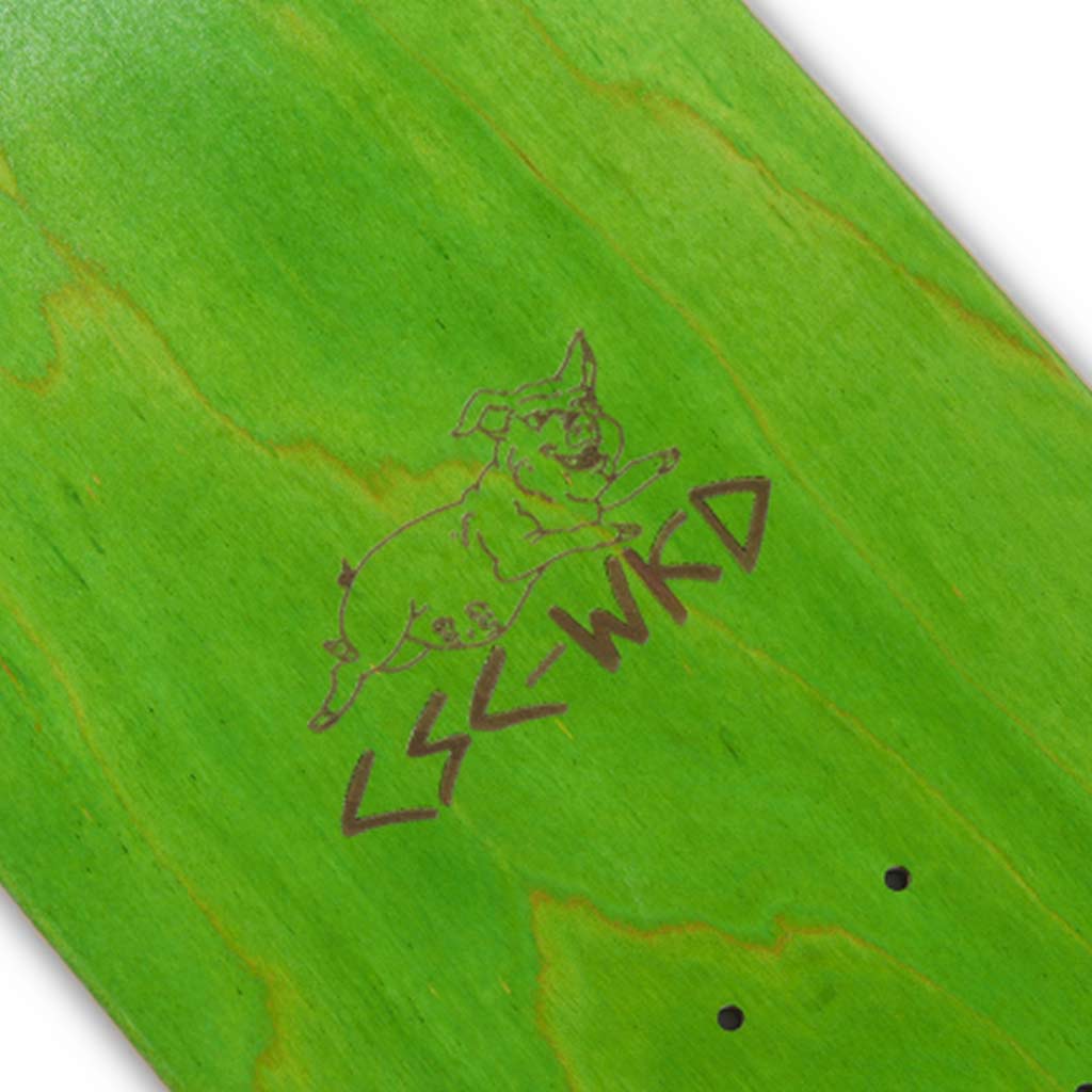 Carve Wicked X CSC 'Jake Collins Pro - King of Pigs' 8.75" Deck (Green)