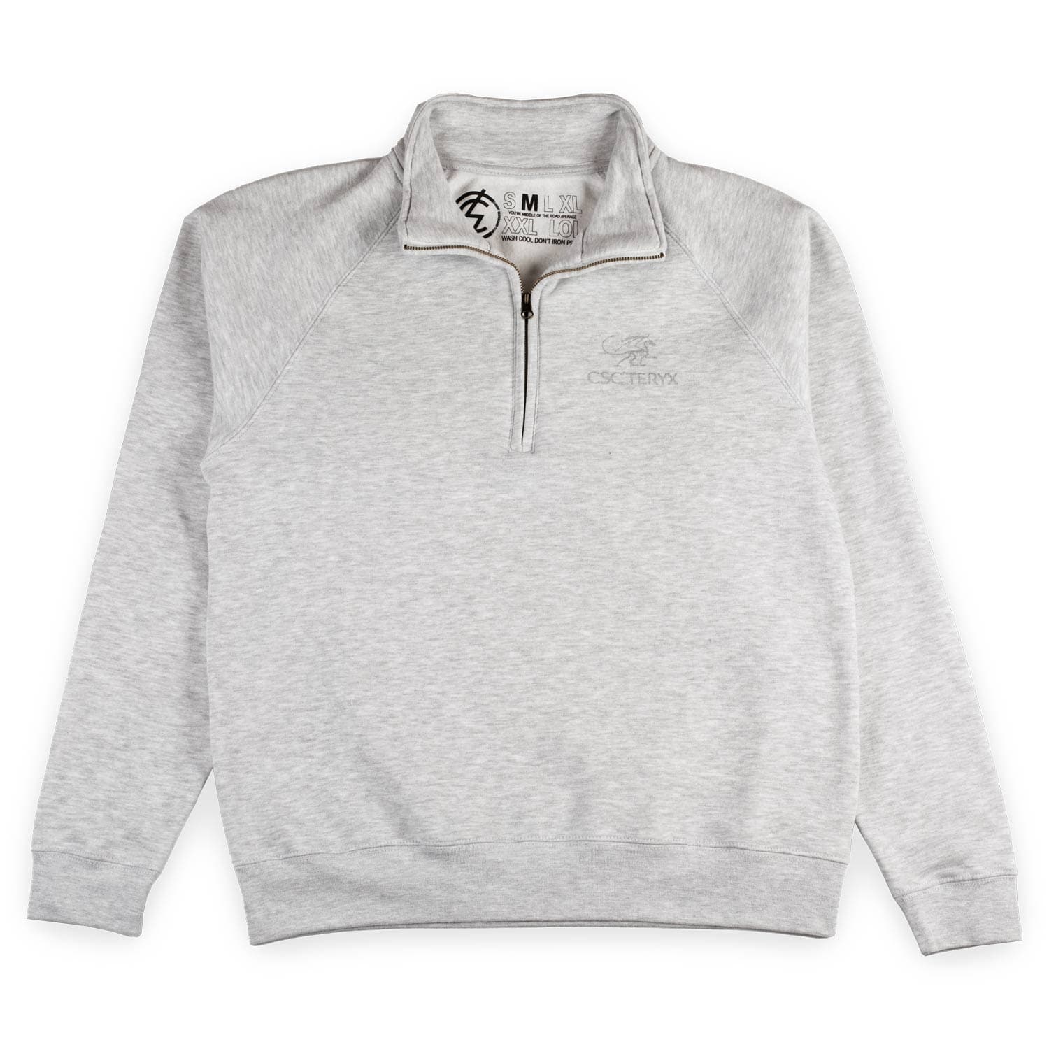 CSC 'Teryx' 1/4 Zip Crew (Heather Grey)