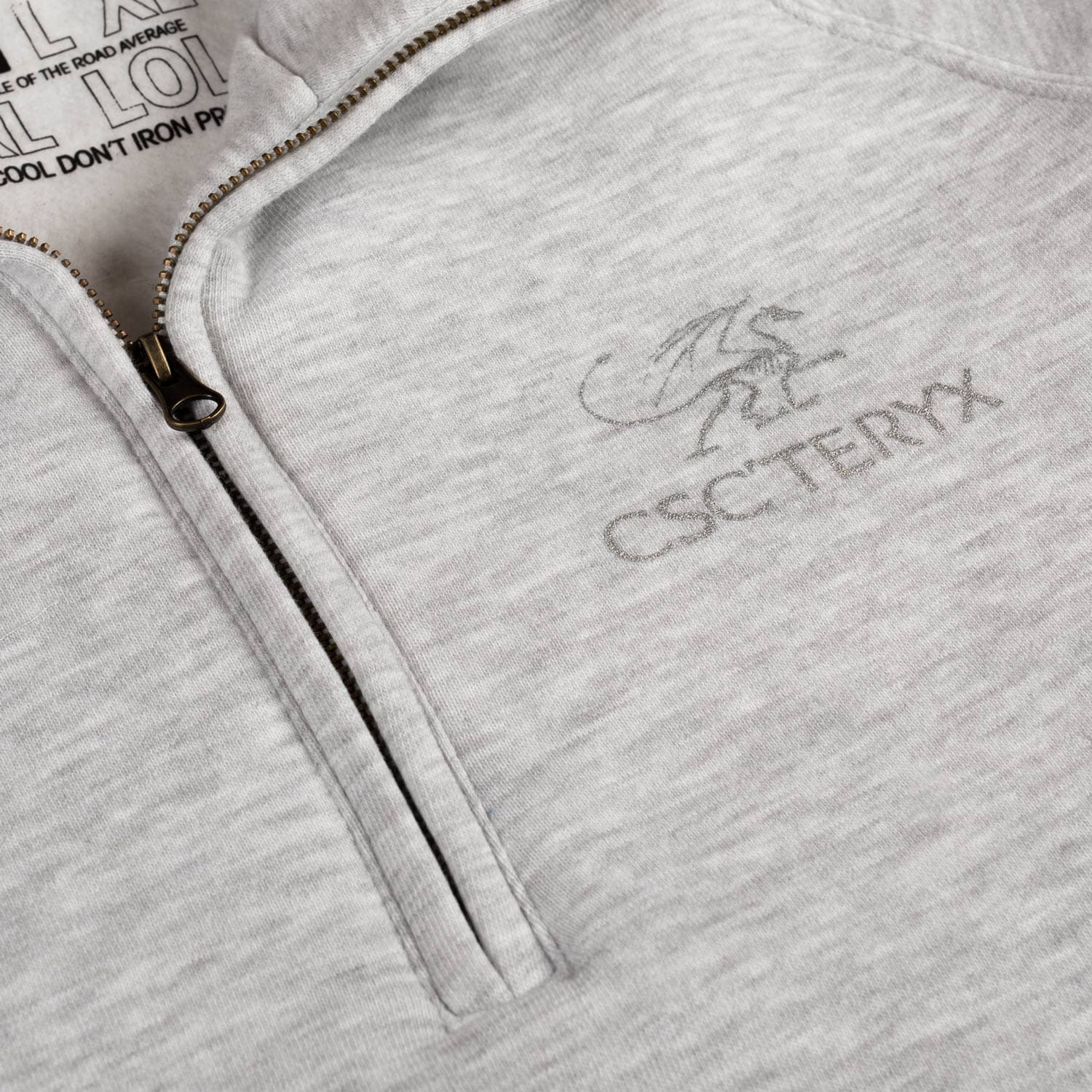 CSC 'Teryx' 1/4 Zip Crew (Heather Grey)