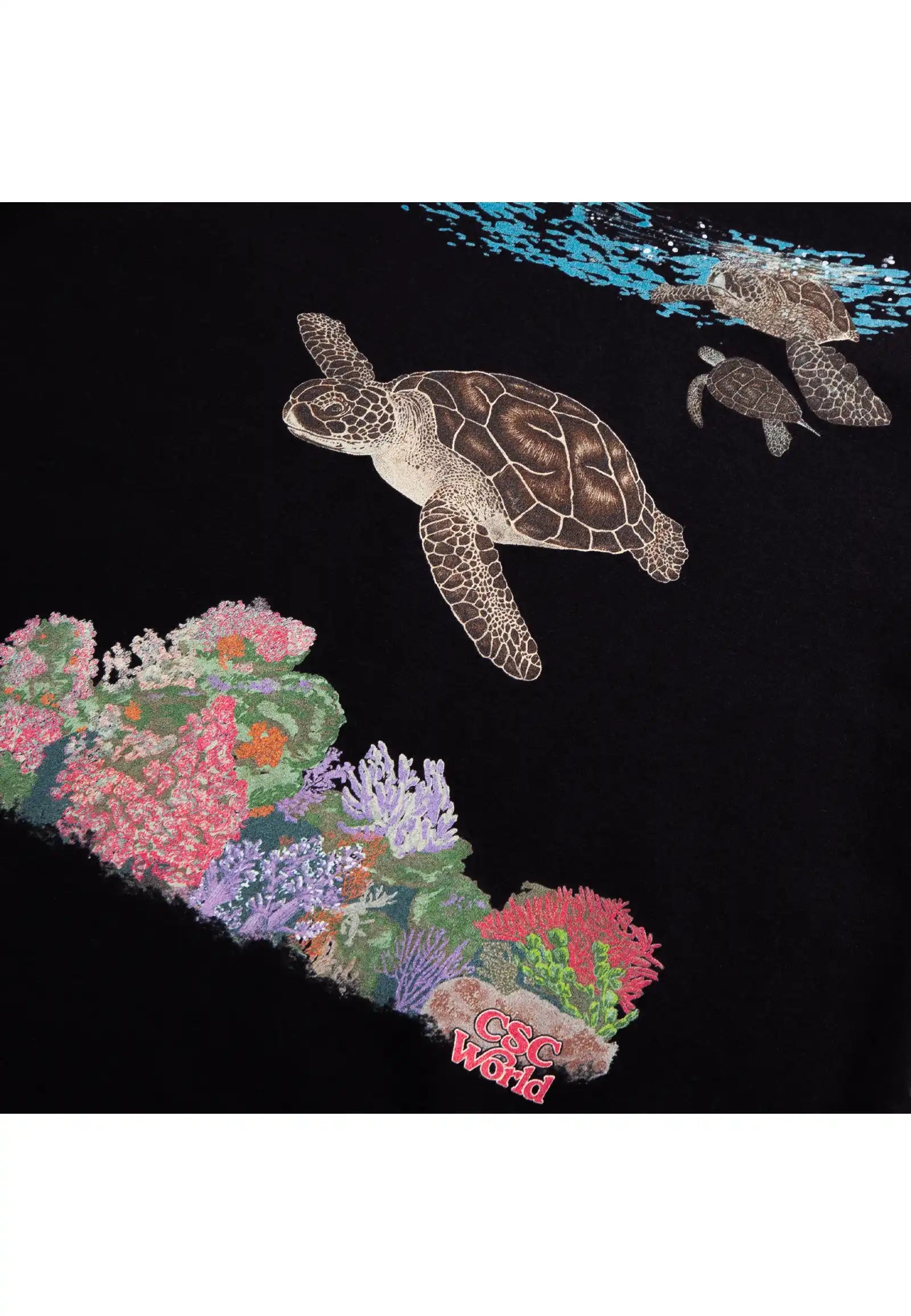 CSC 'Turtles' T-Shirt (Black)