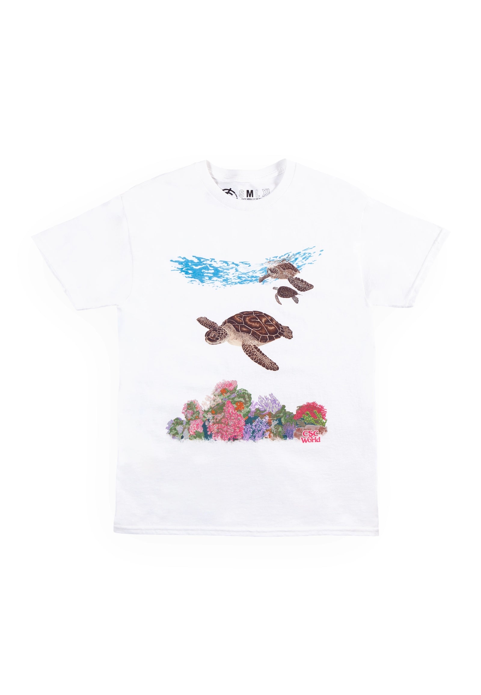 CSC 'Turtles' T-Shirt (White)