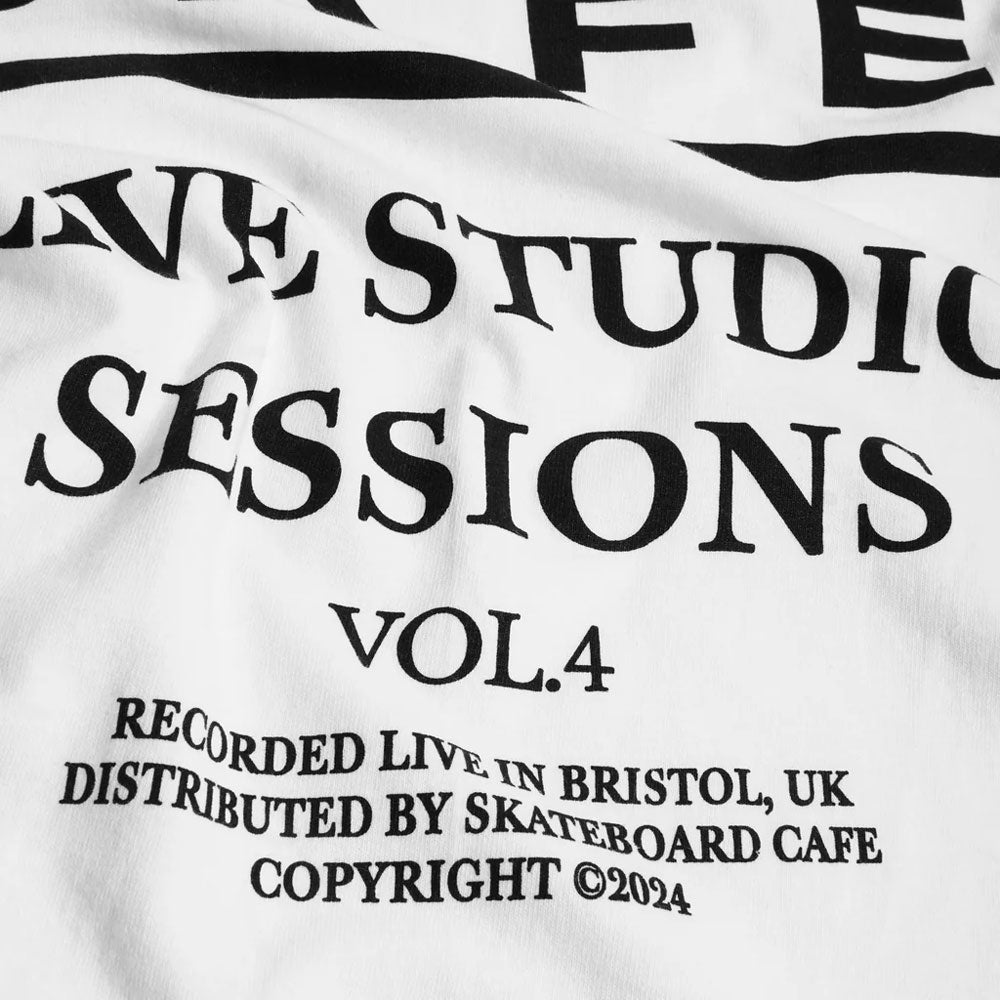 Skateboard Cafe '45' T-Shirt (White)