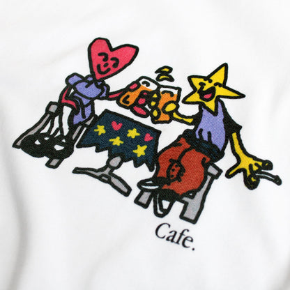 Skateboard Cafe 'Cheers' T-Shirt (White)