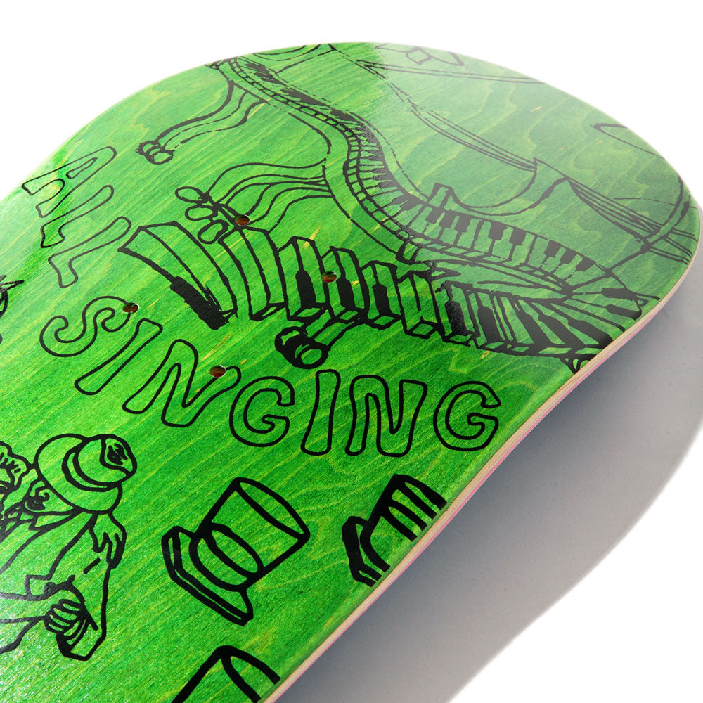 Skateboard Cafe 'Gaurab Sketches' 8.25" Deck (Green)