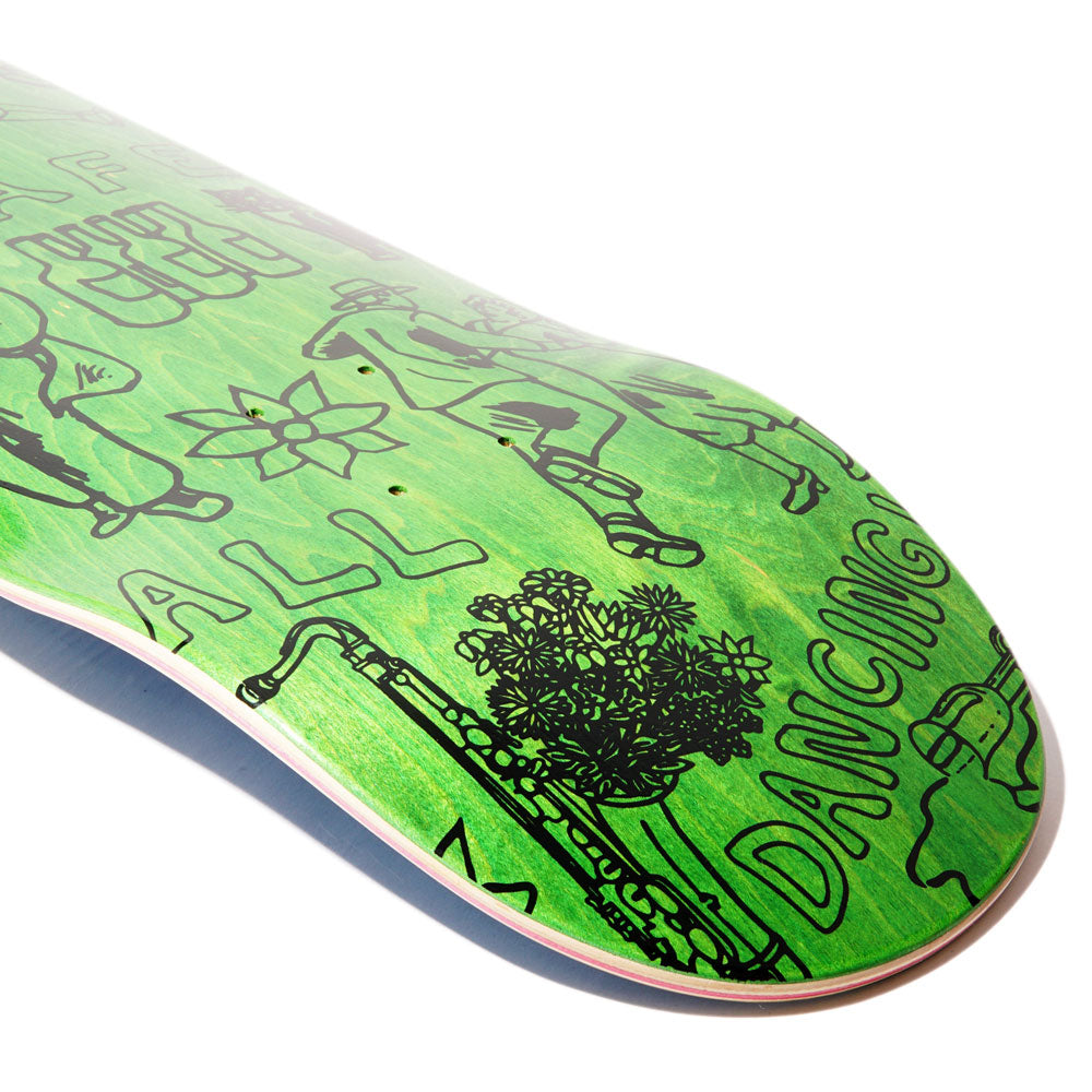 Skateboard Cafe 'Gaurab Sketches' 8.25" Deck (Green)