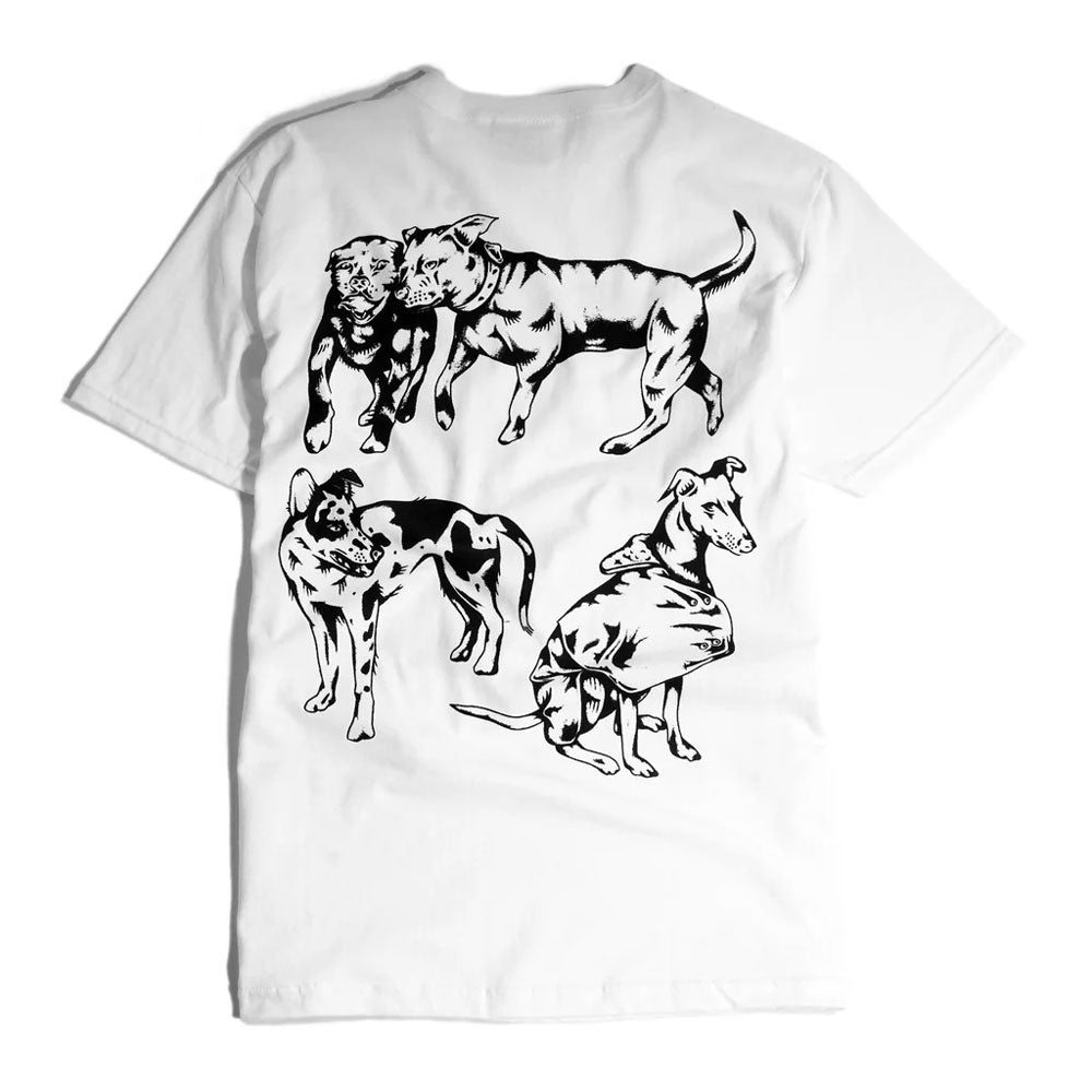 Skateboard Cafe 'Pooch' T-Shirt (White)