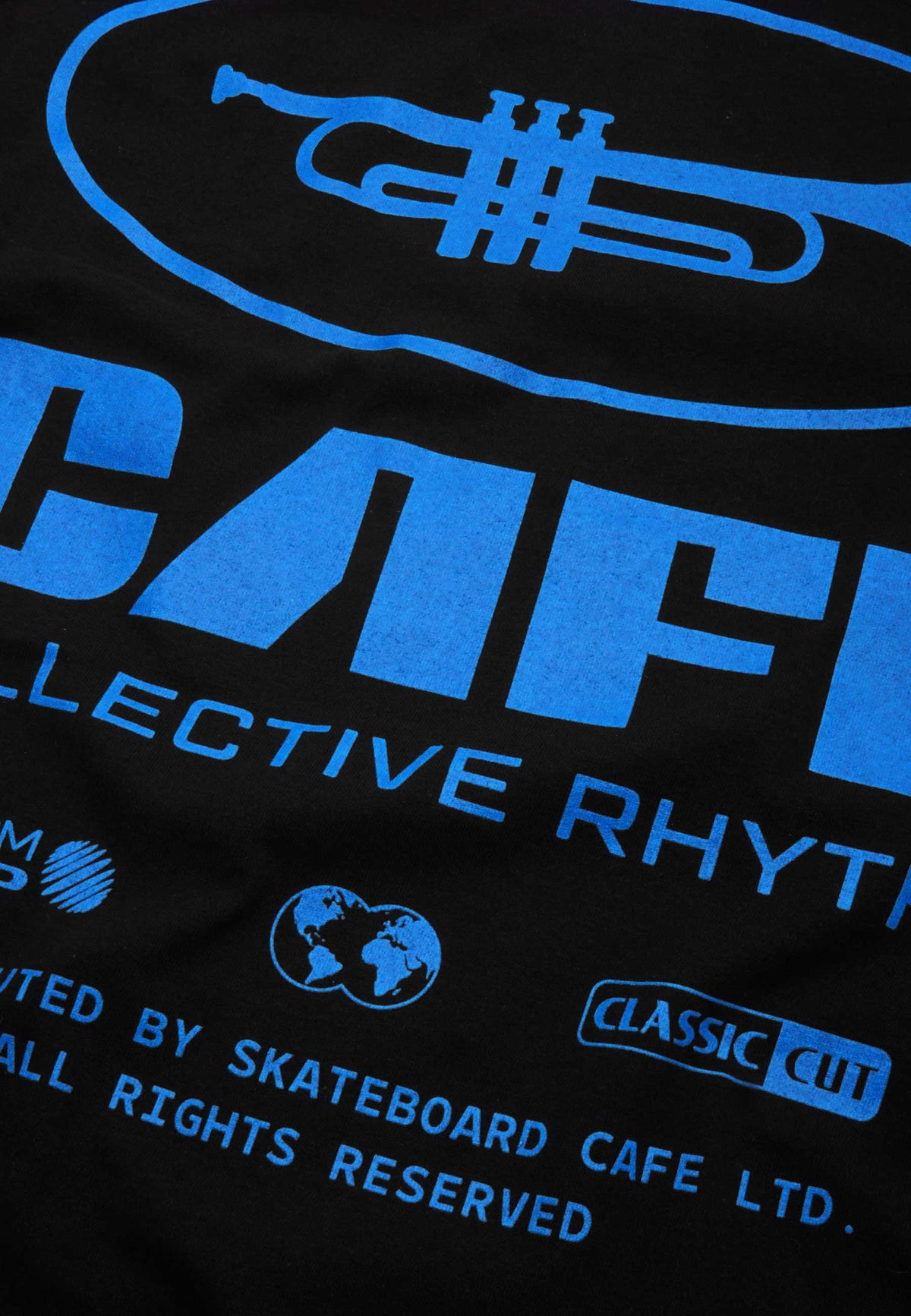 Skateboard Cafe 'Collective Rhythm' T-Shirt (Black)