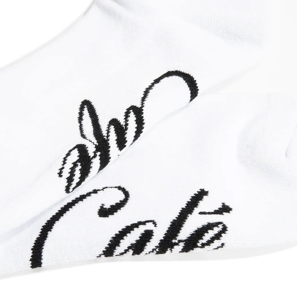 Skateboard Cafe 'Swing' Socks (White)