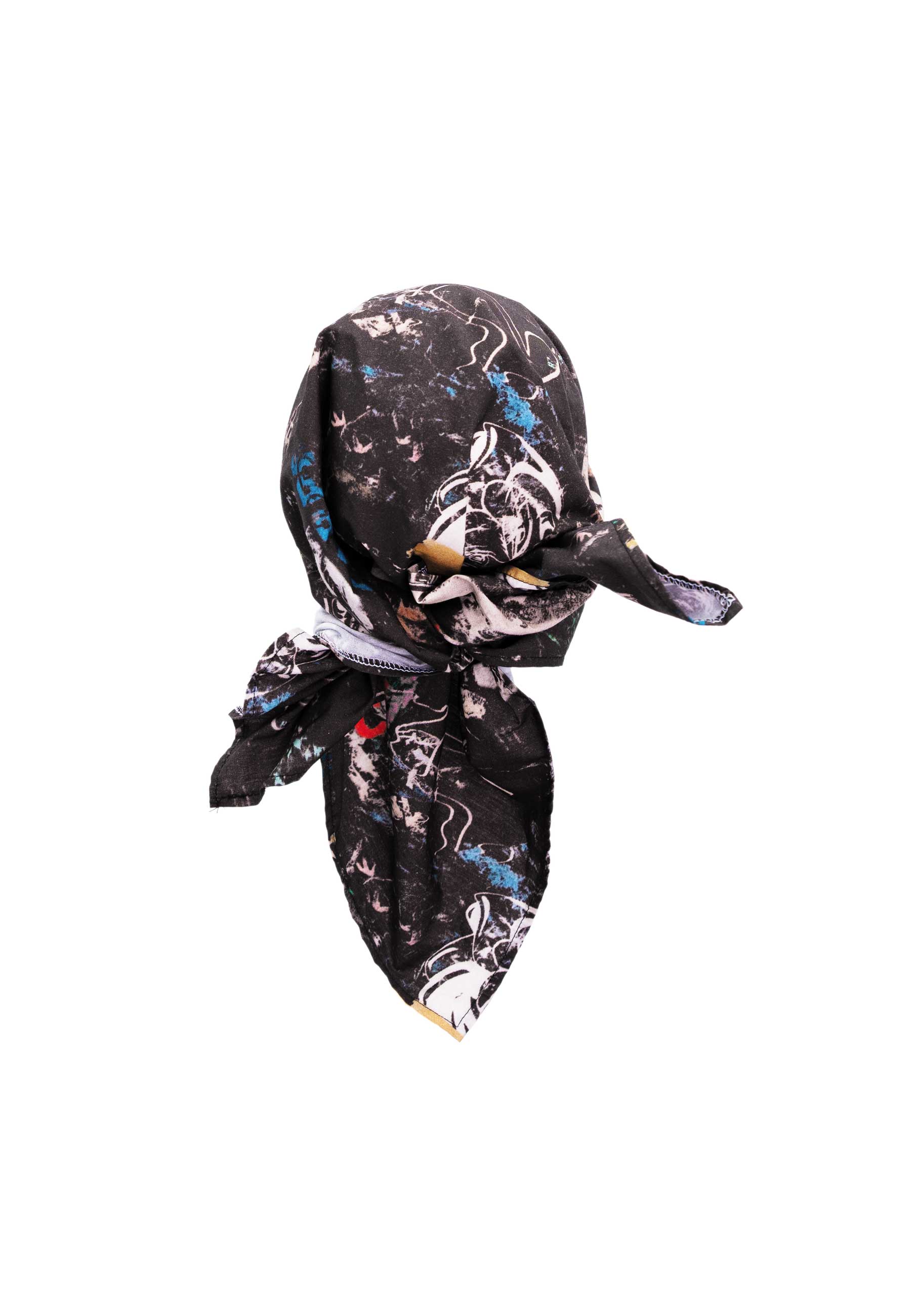 Carpet Company 'Rag' Bandana Cap (Black)