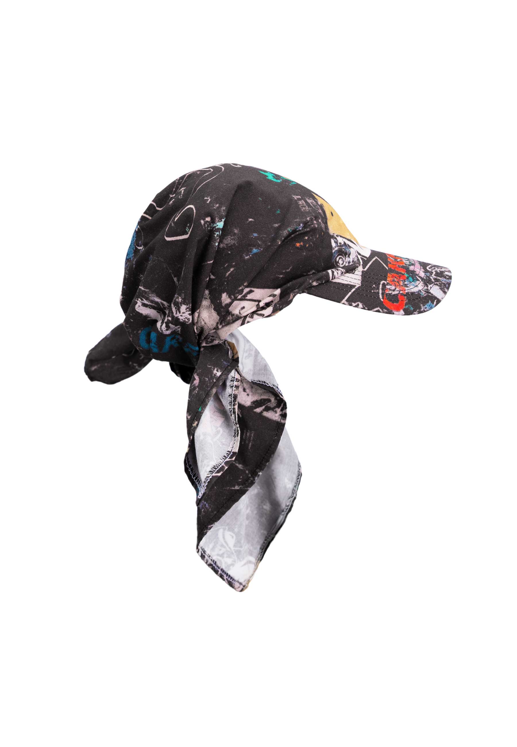 Carpet Company 'Rag' Bandana Cap (Black)