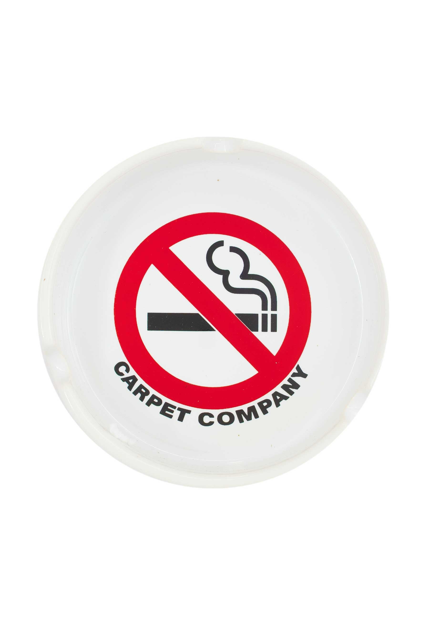 Carpet Company 'Smoking Kills' Ashtray (White)