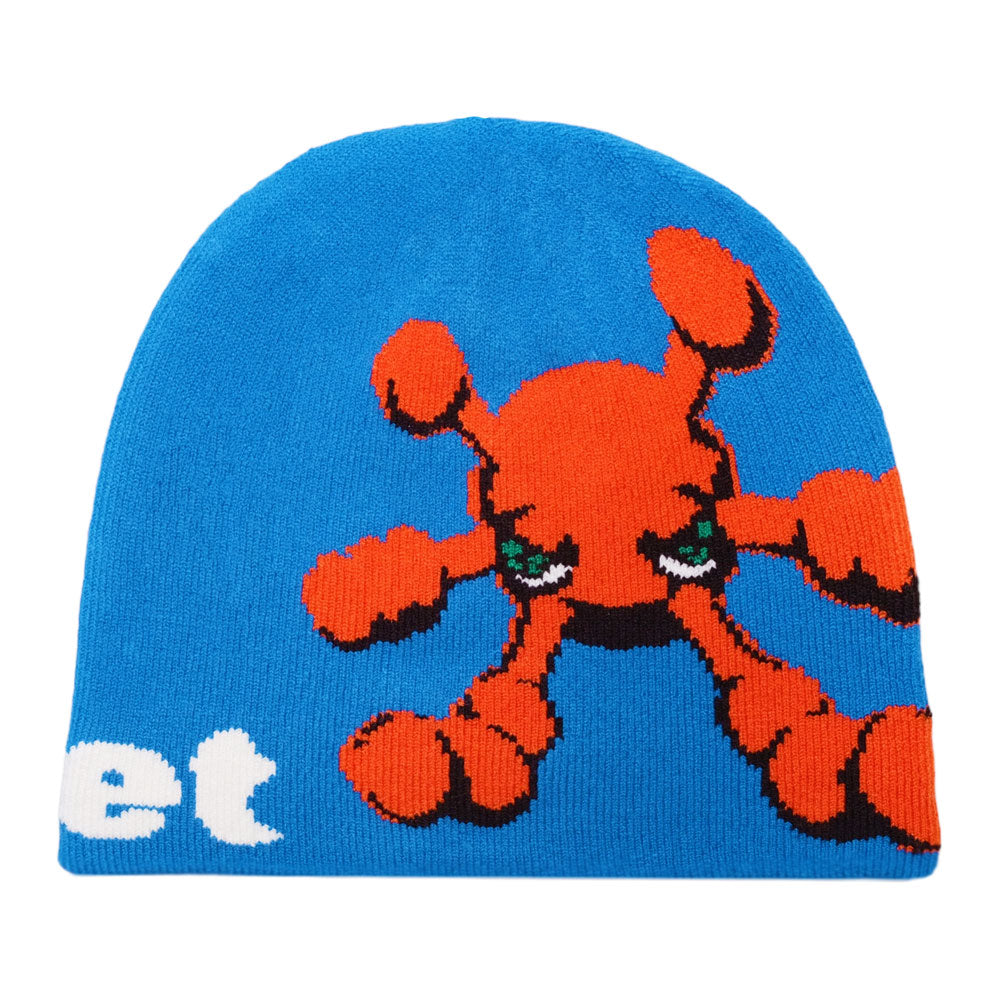 Carpet Company 'Bacteria' Reversible Beanie (Blue)