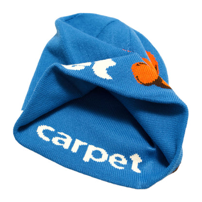 Carpet Company 'Bacteria' Reversible Beanie (Blue)