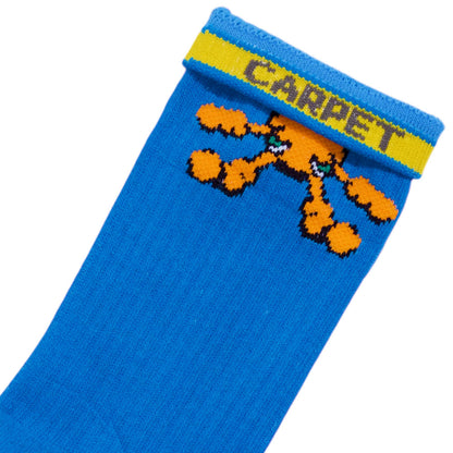 Carpet Company 'Bacteria' Socks (Blue)