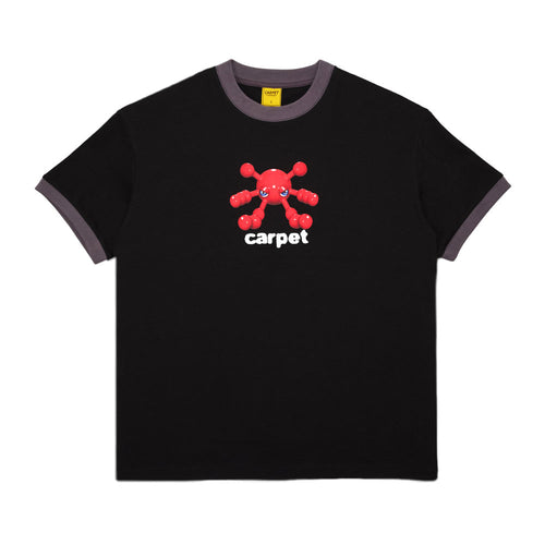 Carpet Company 'Bacteria Ringer' T-Shirt (Black)