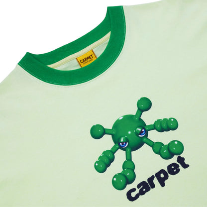 Carpet Company 'Bacteria Ringer' T-Shirt (Green)