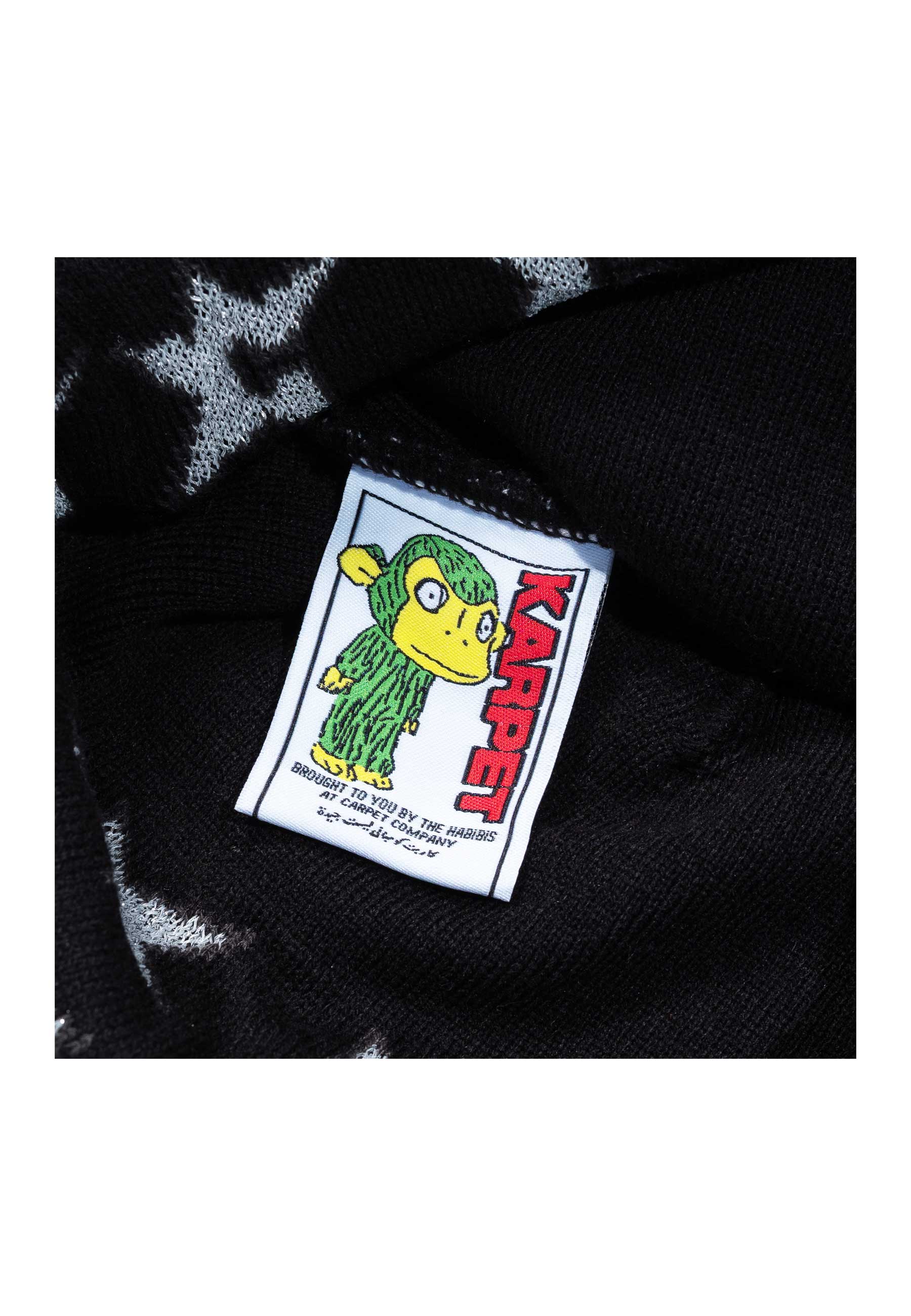 Carpet Company 'C Star' Beanie (Black)