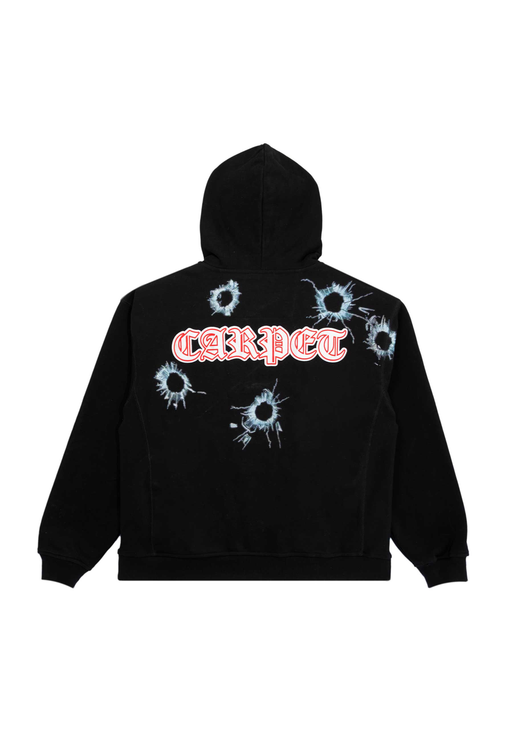 Carpet Company 'Body Count' Zip-Up Hood (Black) | Cardiff