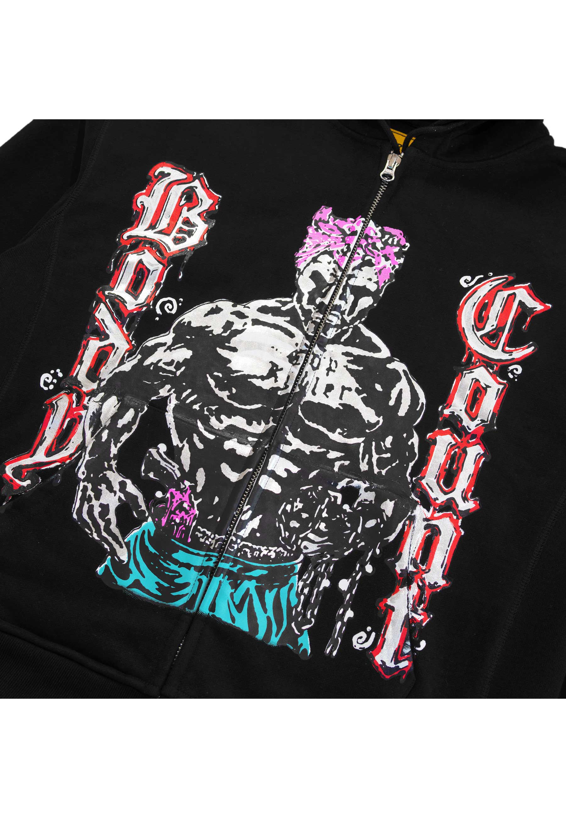 Carpet Company 'Body Count' Zip-Up Hood (Black)