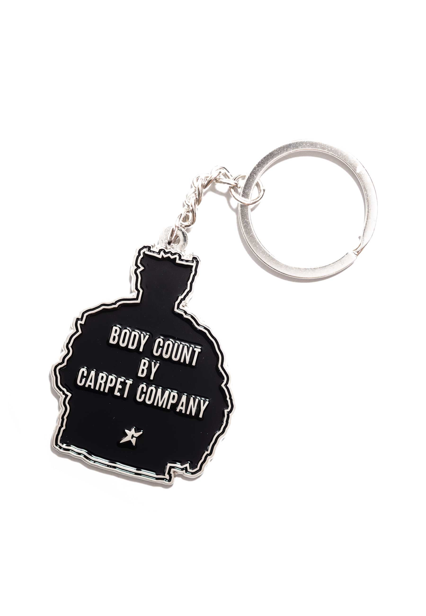 Carpet Company 'Body Count' Key Chain (Black)