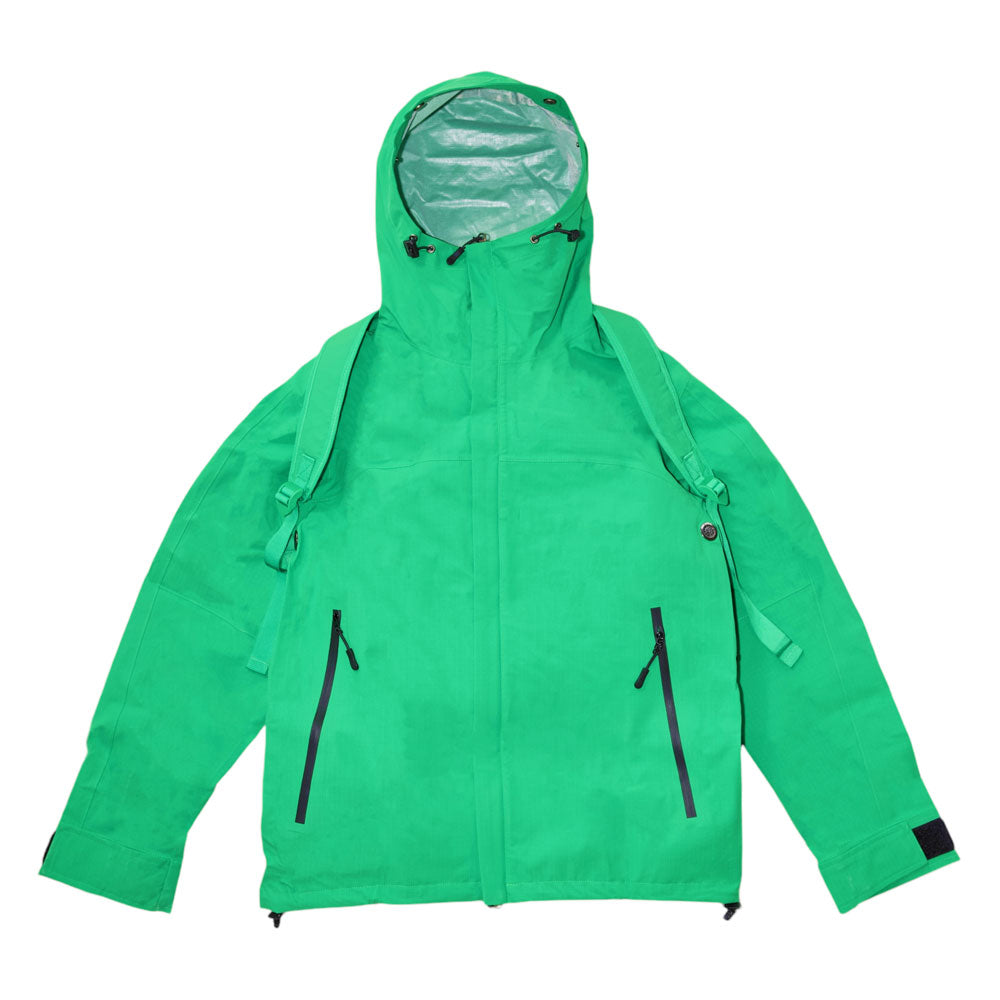 Carpet Company 'Bookbag' Rain Jacket (Green)