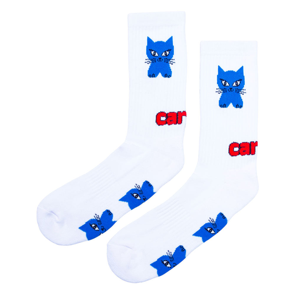 Carpet Company 'Cat' Socks (White)