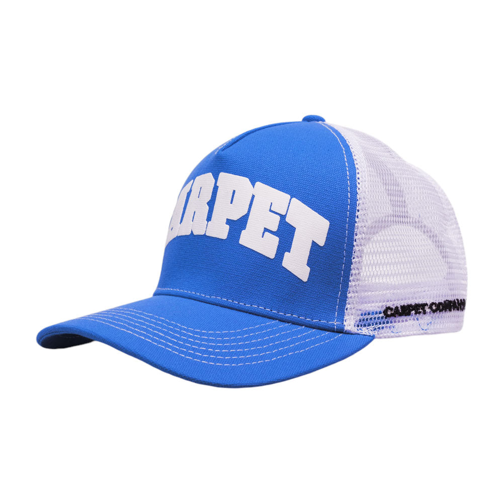 Carpet Company 'Cowboy' Trucker Cap (Blue / White)