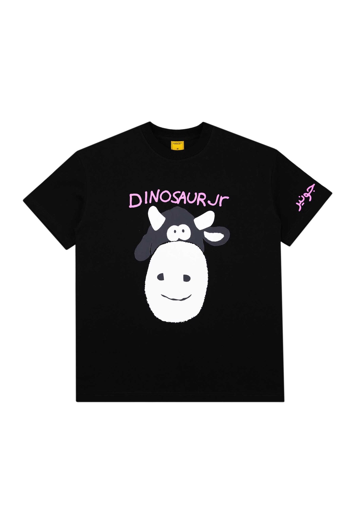 Carpet Company 'Dinosaur Jr Cow' T-Shirt (Black)