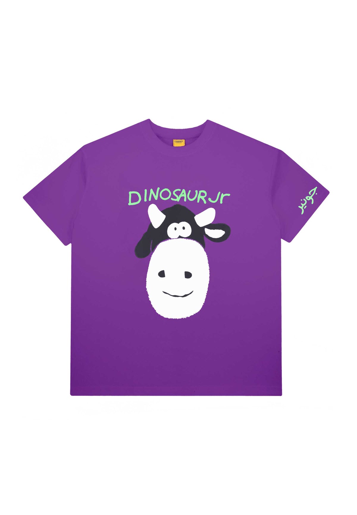 Carpet Company 'Dinosaur Jr Cow' T-Shirt (Purple)