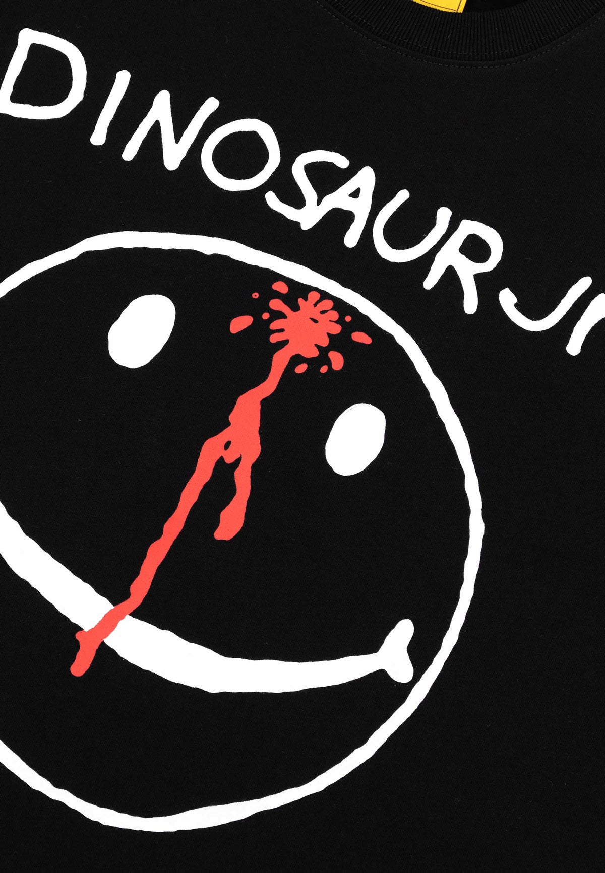 Carpet Company 'Dinosaur Jr Smiley' T-Shirt (Black)