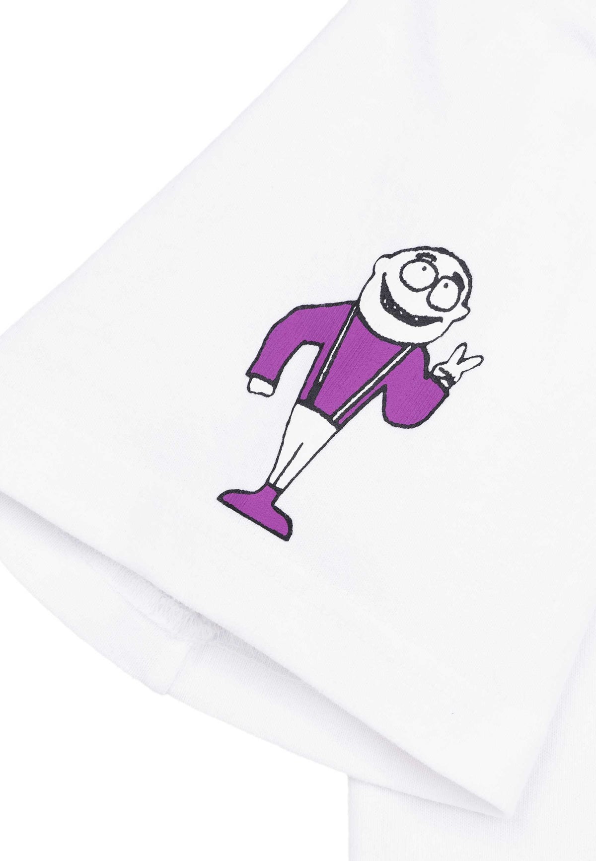 Carpet Company 'Dinosaur Jr Smiley' T-Shirt (White)