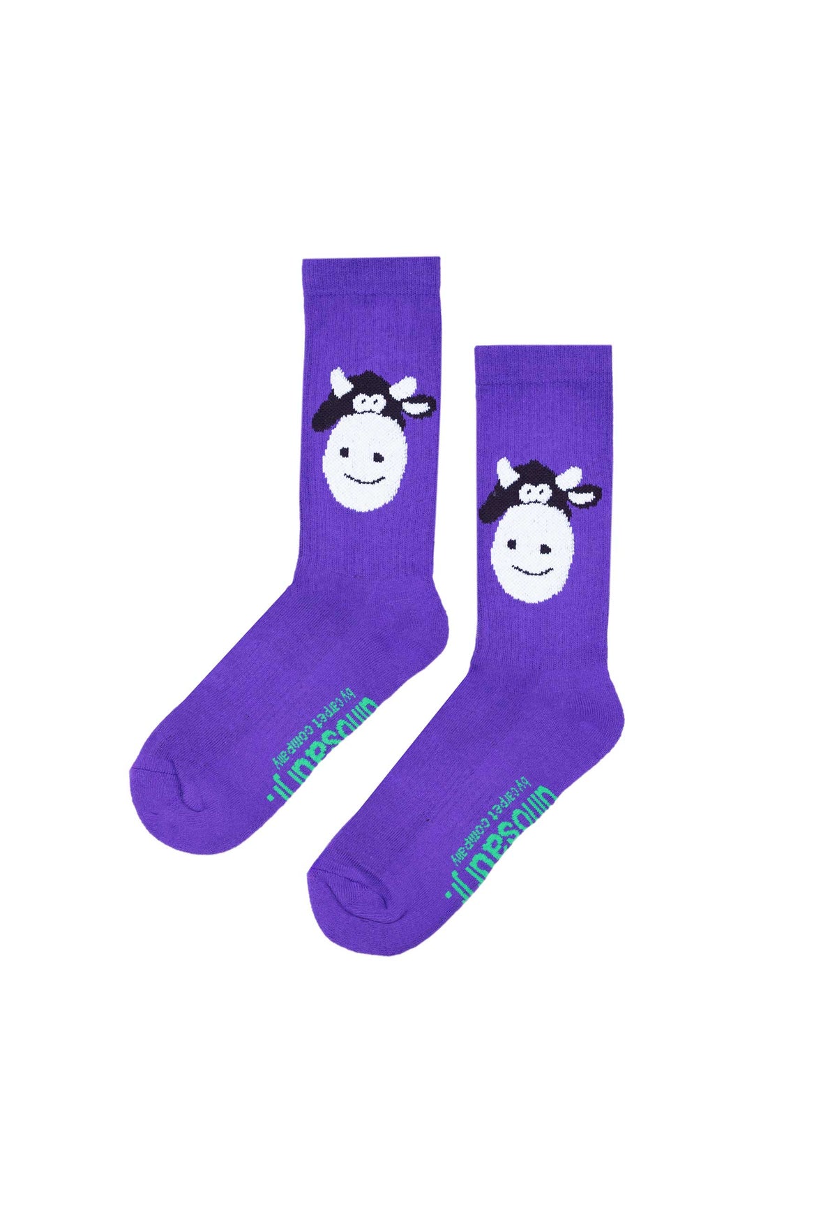 Carpet Company 'Dinosaur' Socks (Purple)
