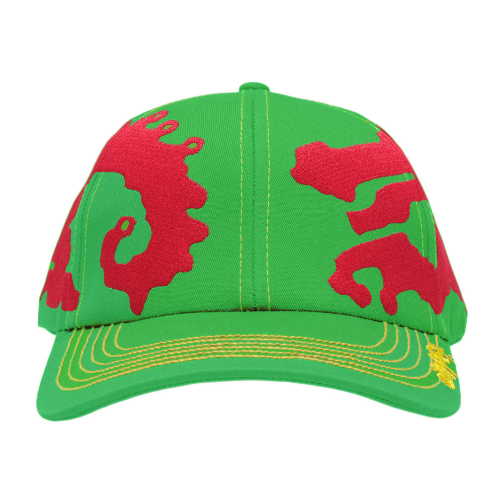 Carpet Company 'Dragon' 6 Panel Cap (Green) | Cardiff Skateboard Club