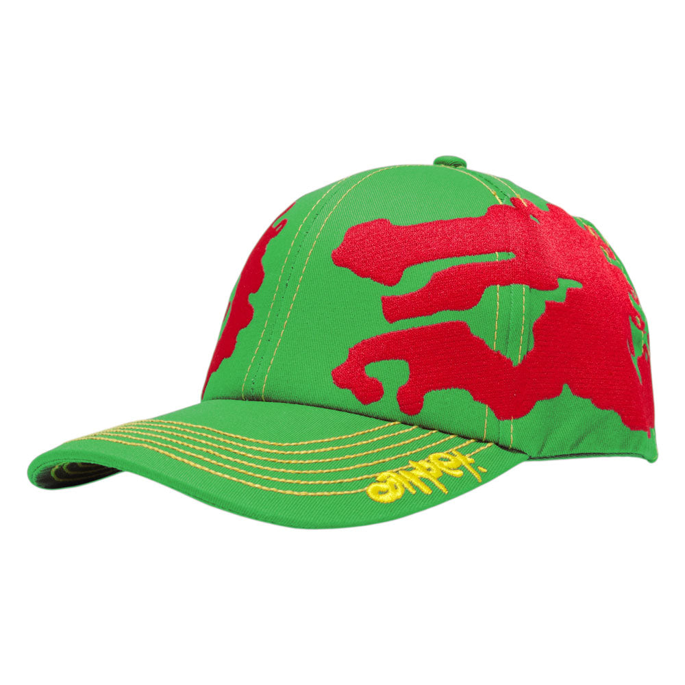 Carpet Company 'Dragon' 6 Panel Cap (Green)