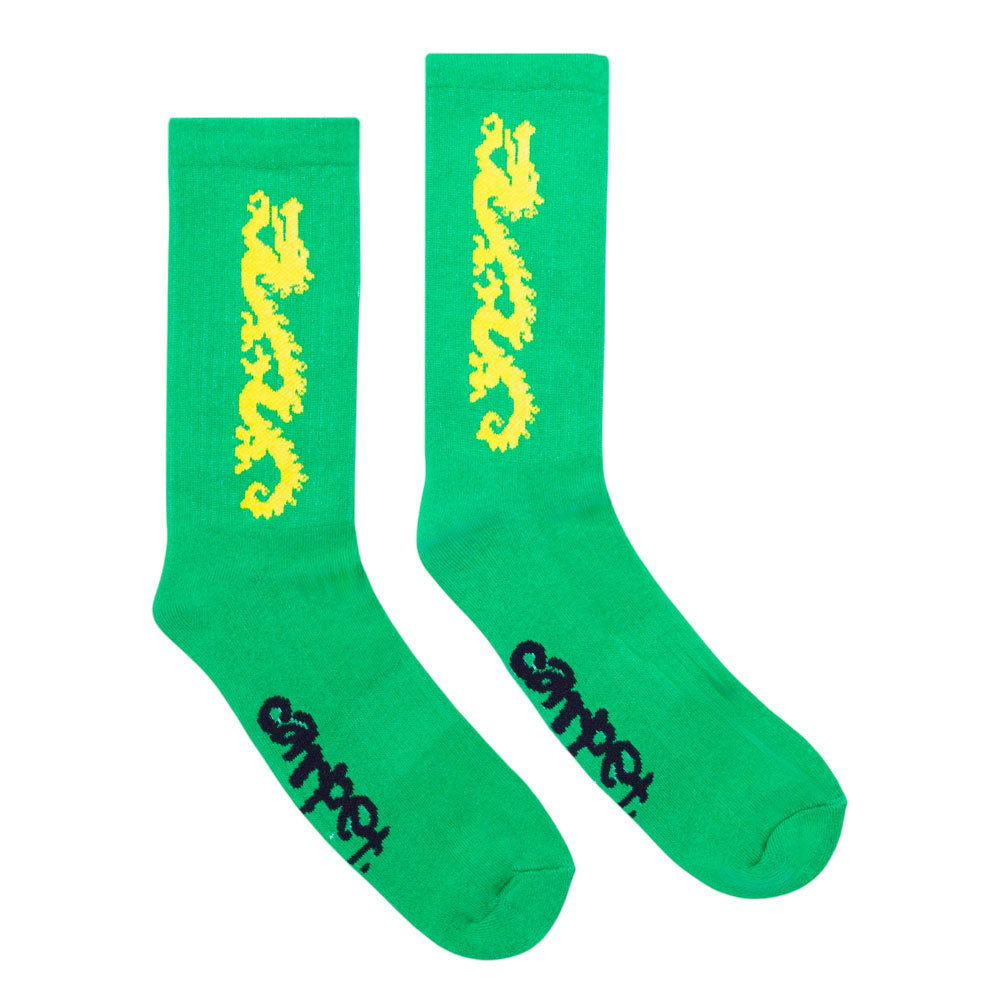 Carpet Company 'Dragon' Socks (Green)