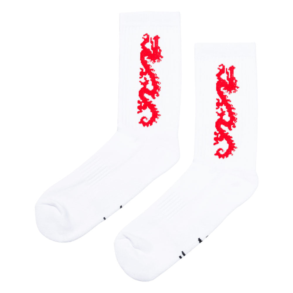 Carpet Company 'Dragon' Socks (White)