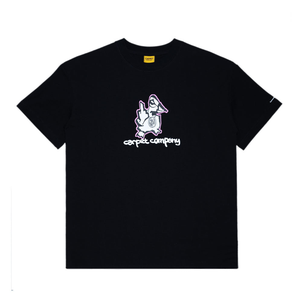 Carpet Company 'Duck You' T-Shirt (Black)